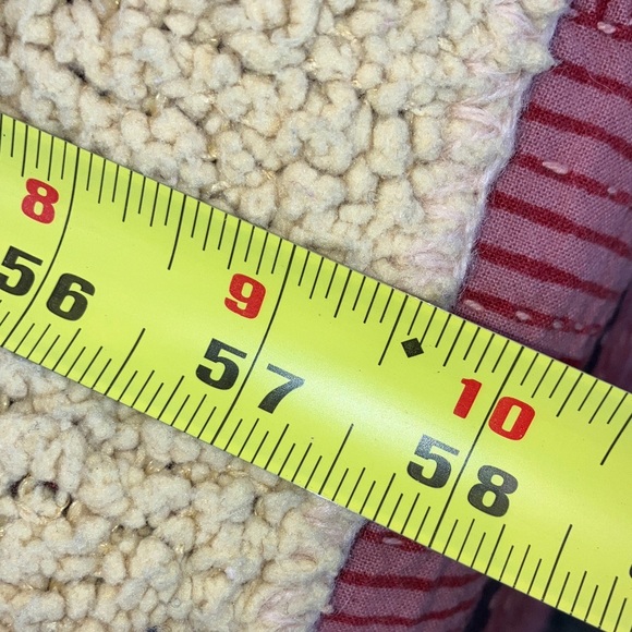 J. Jill Textured light Dijon mustard yellow Throw with wool trim - Picture 8 of 10